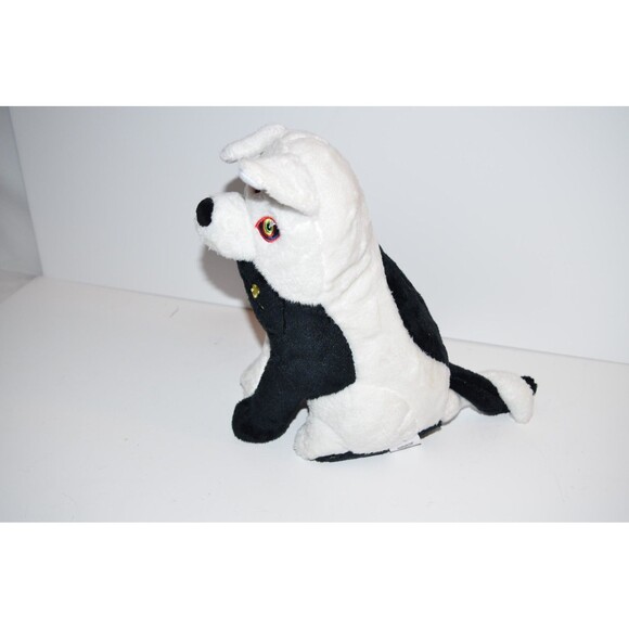 MEOW WOLF Cat Wolf Twisted Multiverse Plush Black White Stuffed Animal Toy 10" - Picture 2 of 6